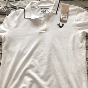 True religion polo shirt size small never worn